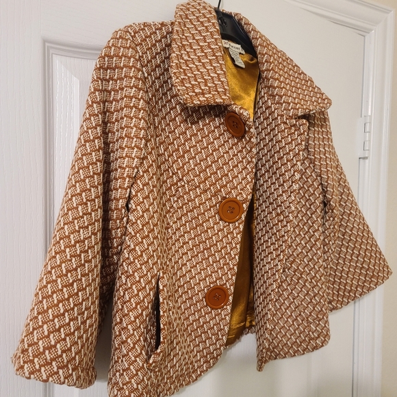 Forever 21 2-toned wool-blend coat - Picture 5 of 6